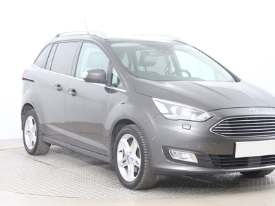 Ford C-MAX III Grand C-Max , Serwis ASO, 7 miejsc, Skóra, Navi, Xenon, Bi-Xenon,