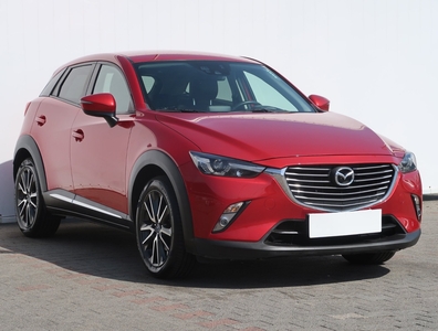 Mazda CX-3 Salon Polska, Serwis ASO, Automat, Skóra, Navi, Klimatronic,