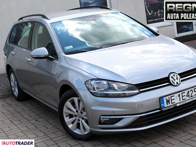 Volkswagen Golf 1.6 diesel 115 KM 2019r. (Sokołów)