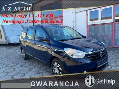 Dacia Lodgy bez wersji 1.2 TCE 115KM ,Nawigacja,parktroniki ,tempomat Bluetooth.