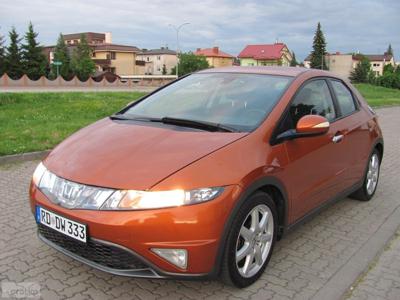 Honda Civic VIII 1.8 Executive z NIEMIEC-140 KM, POMARAŃCZ.