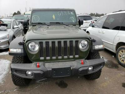 Jeep Wrangler 2021, 3.6L, Rubicon, porysowany