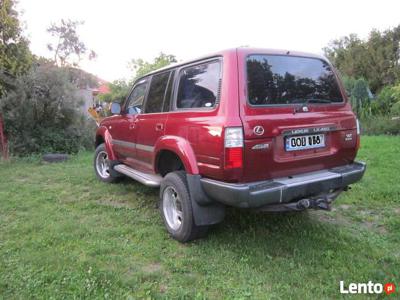 Lexus Lx 450 4x4 terenowy zuch, zadbany Land cruiser 80