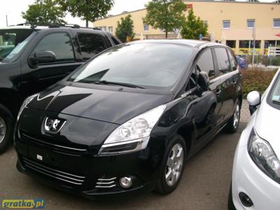 Peugeot 5008 I 2.0 HDi Premium BEZWYPADKOWY, DVD, NAWI , ALU , CH