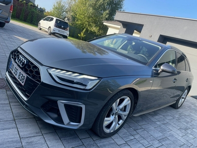 Audi A4 B9 2.0TDI 204KM Niski Przebieg Virtual Duża Navi Led SLINE Opłacona 202