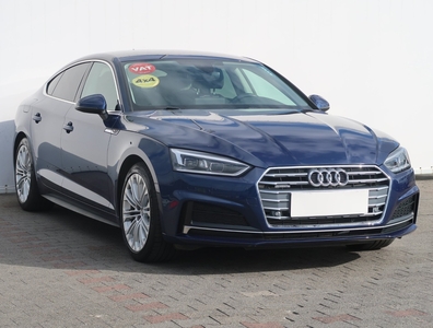 Audi A5 III , Salon Polska, Serwis ASO, Automat, VAT 23%, Skóra, Navi,