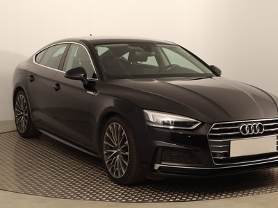 Audi A5 III Serwis ASO, 190 KM, Navi, Klimatronic, Tempomat, Parktronic,