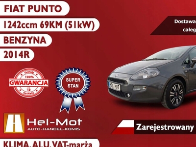 Fiat Punto Punto 2012 Hatchback 3d 1.2 8v 69KM 2014