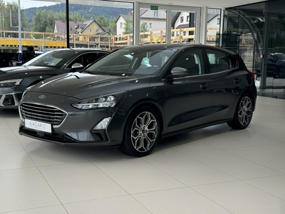 Ford Focus IV Titanium, LED, NAVI, Kamera cofania 1-wł, FV23% gwarancja, DOSTAWA