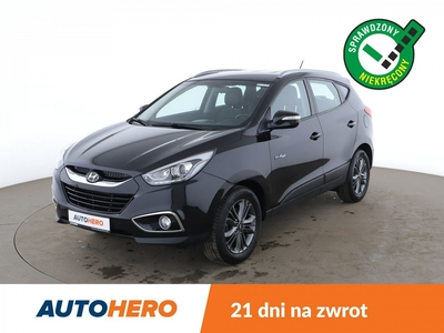 Hyundai ix35 niski przebieg/ ks.serwisowa /grzane fotele/ półskóra/ PDC /Bluetoot