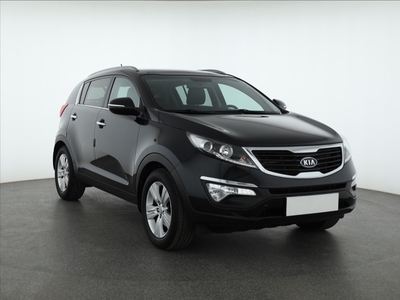 Kia Sportage III , Salon Polska, Serwis ASO, Automat, Skóra, Klimatronic,