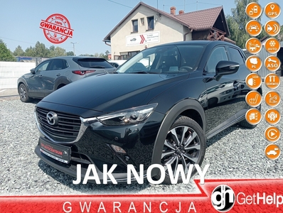 Mazda CX-3 2.0 Skyactiv-G Sports-Line Klimatronic Navi LED Kredyt Bez BIK i KRD