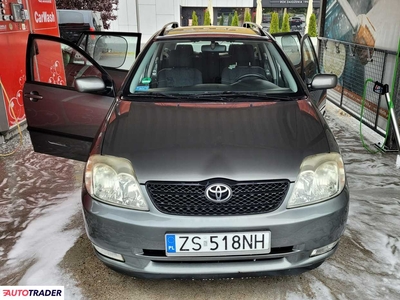 Toyota Corolla 1.4 benzyna + LPG 97 KM 2004r. (Szczecin)