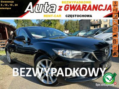 Mazda 6 2.2D*150PS*OPŁACONY Bezwypadkowy Navi Skóra Serwis …