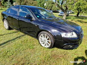 Audi A6 Zadbane rodzinne - bezwypadkowe z oryginalnym przebiegiem. C6 (200…