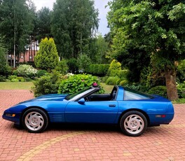 Chevrolet Corvette IV (C4) CHEVROLET CORVETTE 1991 Quasar Blue Metalic