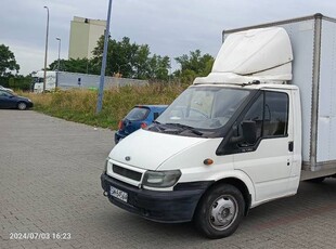 Ford transit kontener aluminiowy bliźniaki 2.4tde MAJ 2006r. ZWYKŁY DIESEL