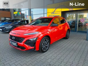 Hyundai Kona 1.6 T-GDI N Line DCT 1.6benz.198KM,N-Line,krajowy, Iwłaściciel