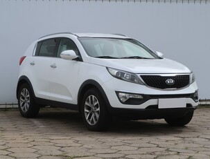 Kia Sportage III , Salon Polska, Serwis ASO, Skóra, Navi, Klimatronic,