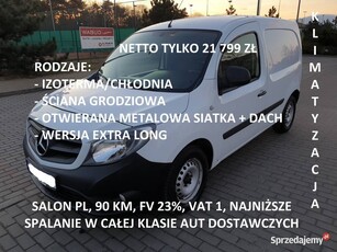 MB Citan 109, 90KM, F VAT 23%, 1-wsza rej: XII.2012, VAT-1 !