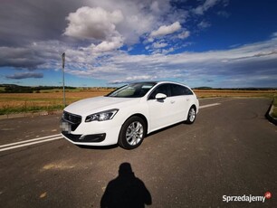 Peugeot 508 SW 1.6 turbo benzyna kampera panorama pół skóra