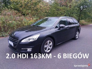 Peugeot 508SW 2.0HDI 163KM CLIMA elektryka PANORAMA hak serwis FAKTURAu