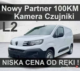 Peugeot Partner Nowy Partner 100KM Kamera Dostępny od ręki Super Niska Cen…