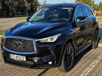 Infiniti QX50 z 2019r niski jak nowe z Kanady liczniki w KM