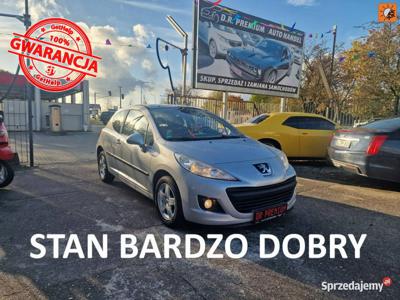 Peugeot 207 1.4 Benzyna 73 KM, Panorama, Bluetooth, Klima, …