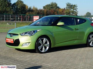 Hyundai Veloster 1.6 benzyna 140 KM 2011r. (Goczałkowice-Zdrój)