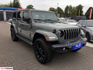 Jeep Wrangler 2.0 hybrydowy 272 KM 2023r. (Przeźmierowo)