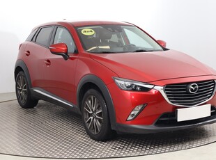 Mazda CX-3 Salon Polska, Serwis ASO, Automat, Skóra, Navi, Klimatronic,