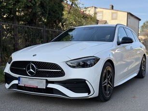 Mercedes-Benz Klasa C W205 1WŁ Salon PL FV23% AMG Kamera 360 Martwe Pole Burmeste