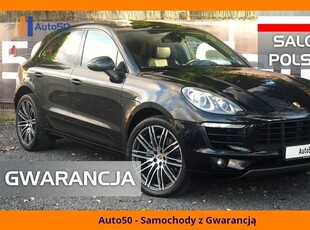 Porsche Macan S V6 340KM SALON POLSKA SUPER STAN! Burmester Panorama Akt.Tempomat