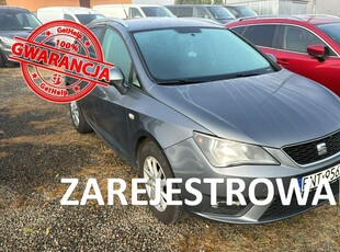 SEAT Ibiza V klimatronic, gwarancja, zarejestrowana!