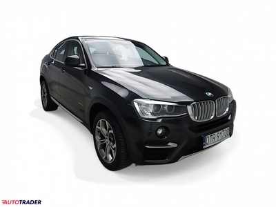 BMW X4 2.0 benzyna 183 KM 2015r. (Komorniki)