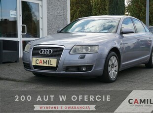 Audi A6 III (C6) 2.0 TDI 140KM, AUTOMAT, Pełnosprawny, Zarejestrowany