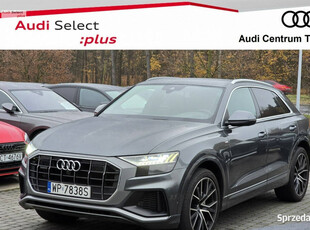 Audi Q8 S line_Dociągi_B&O_MatrixHD_Pneumatyka_Kamera360_Alcantara_NightVi…