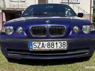 BMW e46 compact santorinblau individual color okazja