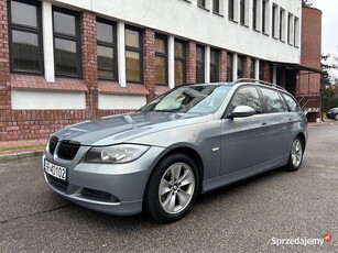 BMW E91 318d 115km 2007r Touring Manual Stan Bardzo Dobry Nawigacja Hak