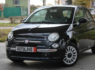 Fiat 500 Org.lakier-PANORAMA-Maly przebieg-Zarejestrowany-Automat-GWARANCJA