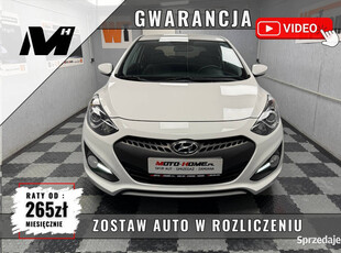 Hyundai I30 BENZYNA, alu 18cali, biały GWARANCJA