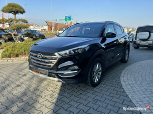 Hyundai Tucson led, podgrz. fot + kier., multifunkcja, klimatronic, hak, j…