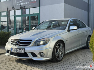 Mercedes C 63 AMG 6.2 V8. Bezwypadkowa. Stan kolekcjonerski. W204 (2007-20…