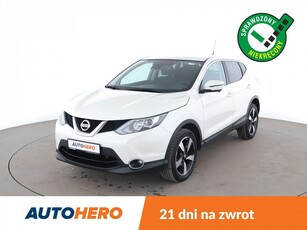 Nissan Qashqai II 163KM, navi, klima auto, kamera i czujniki parkowania, grzane fotele