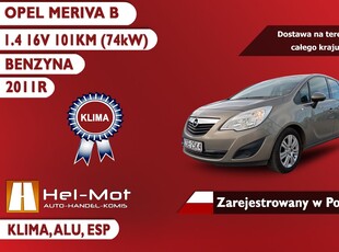 Opel Meriva B Klima, Alu, Zarejestrowany w Polsce!