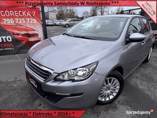 Peugeot 308 II 1.6 Benzyna *Salon PL* 2014 rok* 166 tys. Przebiegu * Klima