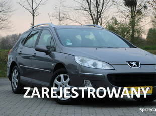 Peugeot 407 KLIMA,6-bieg,zarejestrowany