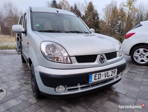 RENAULT KANGOO 1,6 BENZYNA 2 STR DRZWI KLIMA OKAZJA