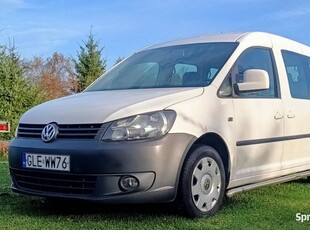 Volkswagen Caddy Maxi 2012 rok do przewozu osób niepełnosprawnych